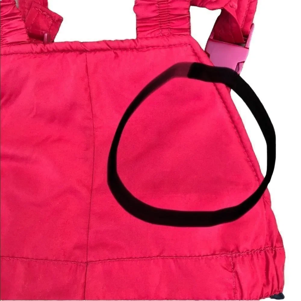 CARTER’S Heavyweight Skisuit Snow Suit Red and black Size 12 Months